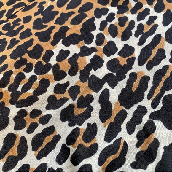 ❌SOLD🏷️Vintage 70s Vanity Fair Leopard Print Slip Dress Size 36 - Picture 7 of 9